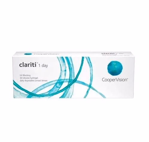 Caixa Clariti 1 Day vista de frente